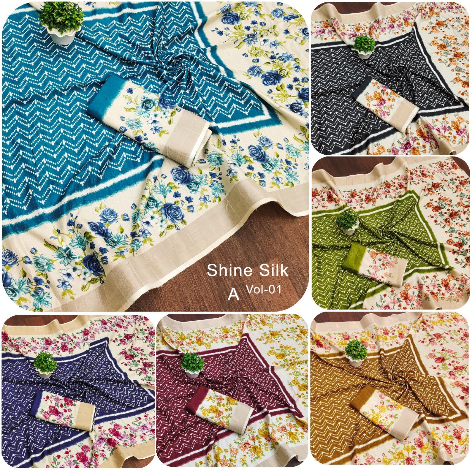 Fancy Mul Cotton Saree - FS006